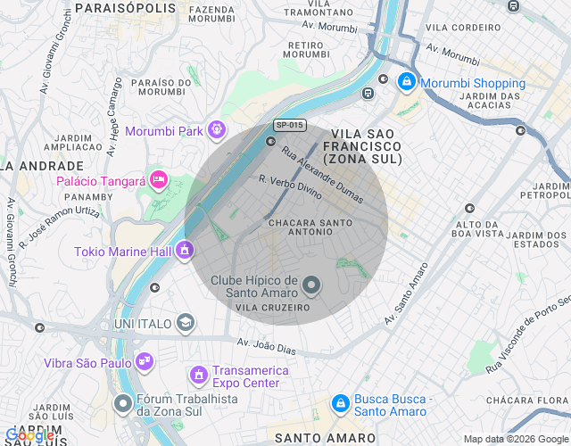 Imóvel no mapa