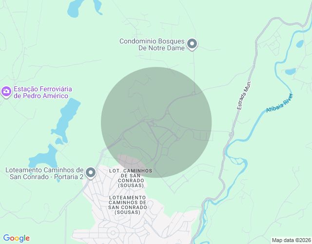Imóvel no mapa