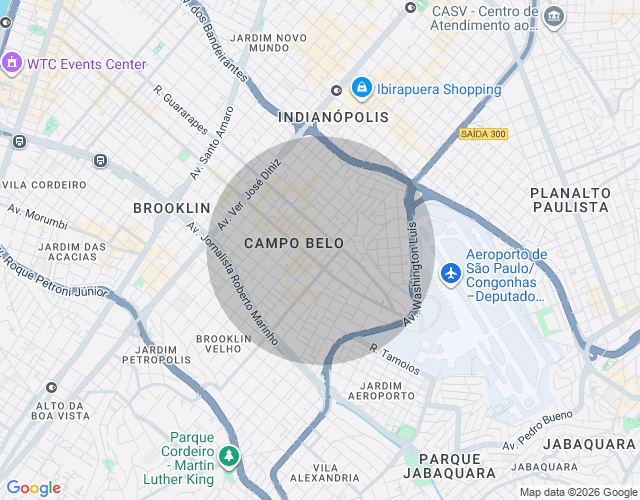 Imóvel no mapa