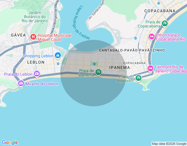 Imóvel no mapa