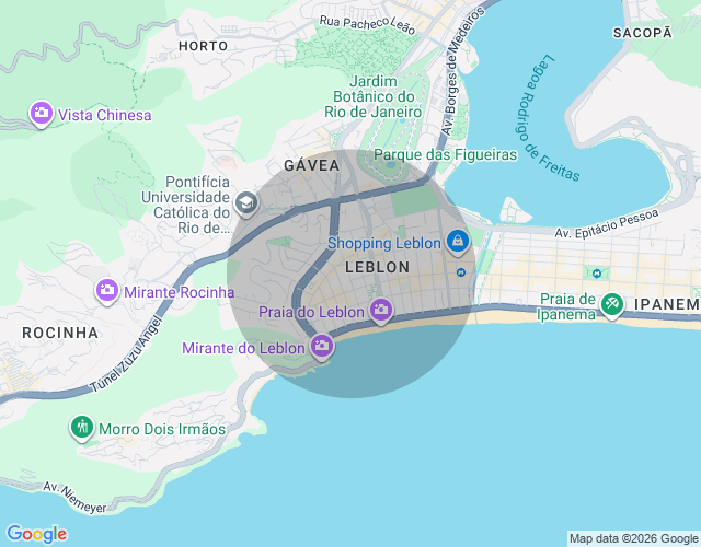 Imóvel no mapa