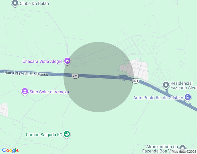 Imóvel no mapa
