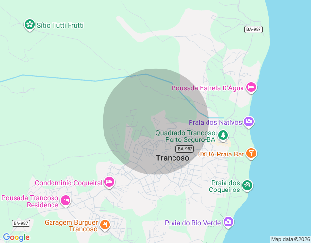 Imóvel no mapa