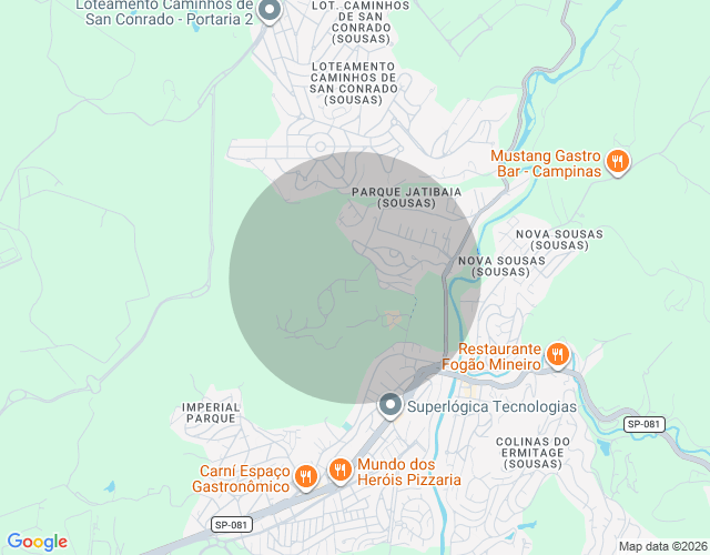 Imóvel no mapa