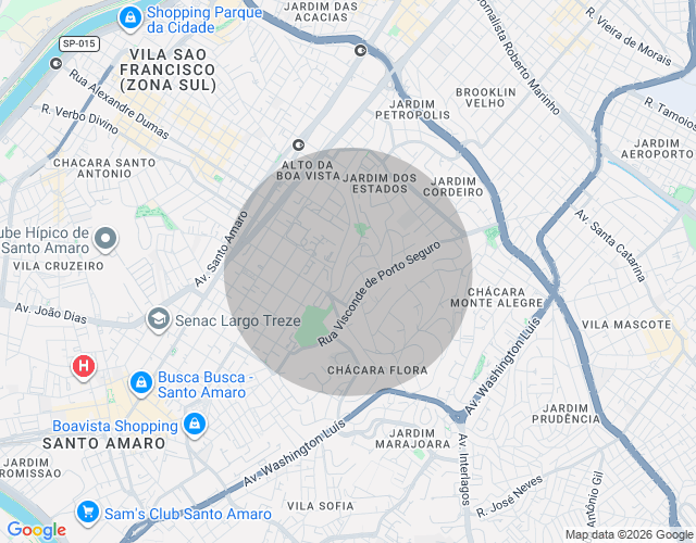 Imóvel no mapa
