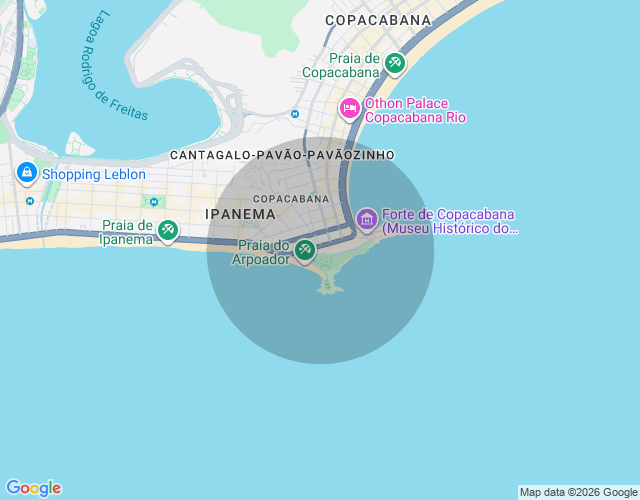 Imóvel no mapa