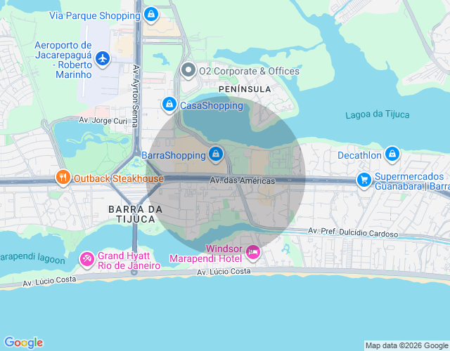 Imóvel no mapa