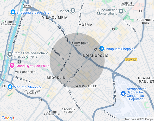 Imóvel no mapa