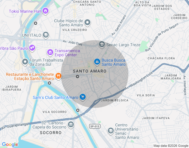 Imóvel no mapa