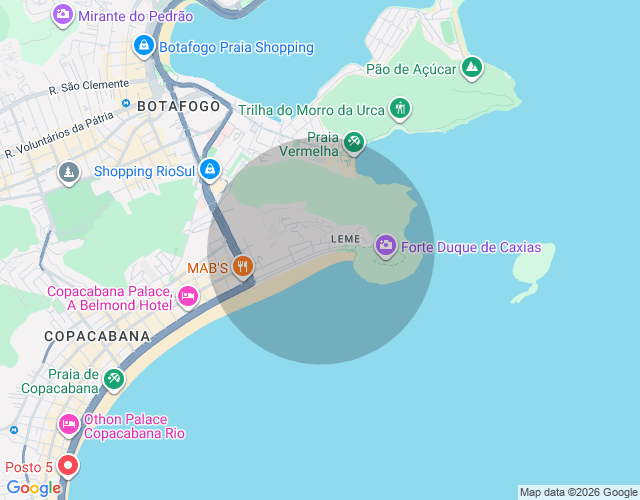 Imóvel no mapa