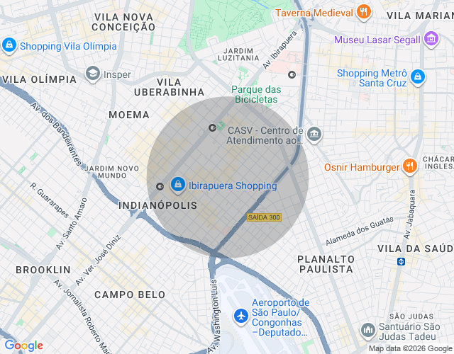 Imóvel no mapa