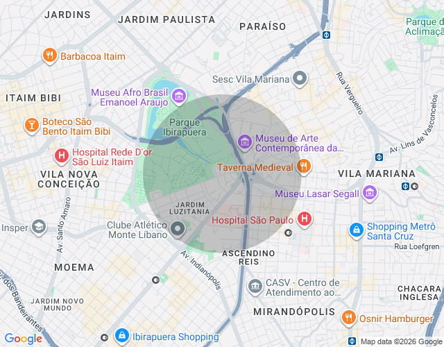Imóvel no mapa