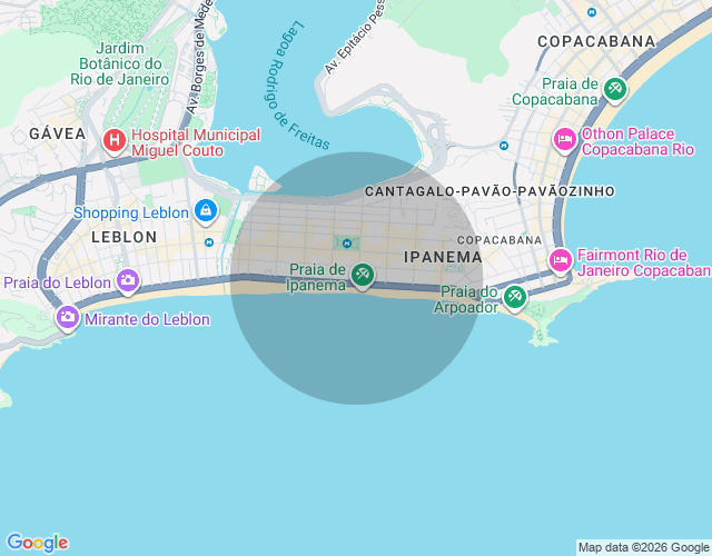 Imóvel no mapa