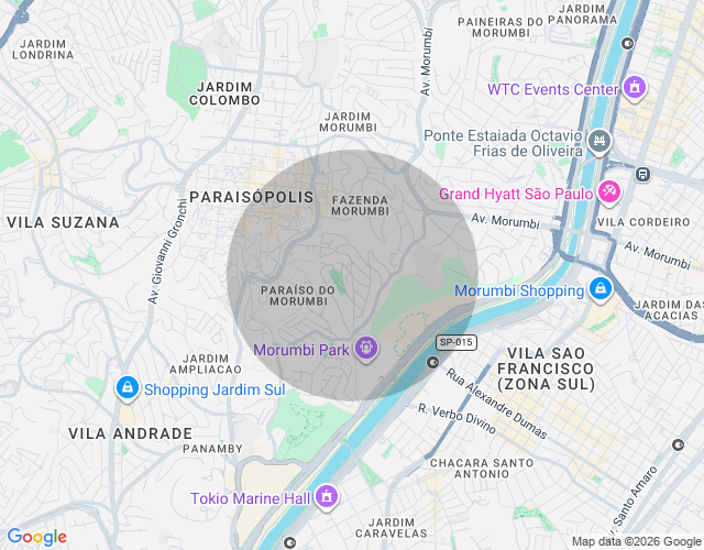Imóvel no mapa