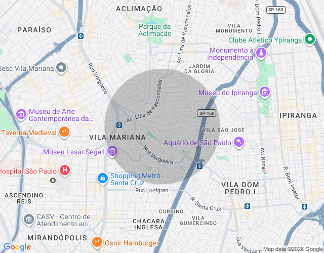 Imóvel no mapa