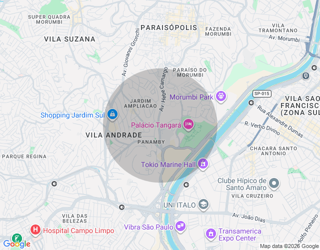 Imóvel no mapa
