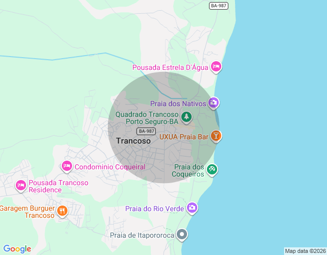 Imóvel no mapa