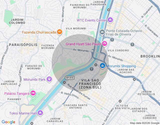 Imóvel no mapa