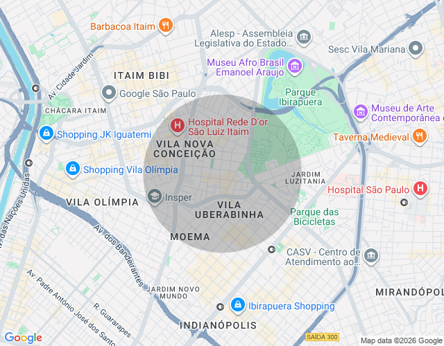 Imóvel no mapa