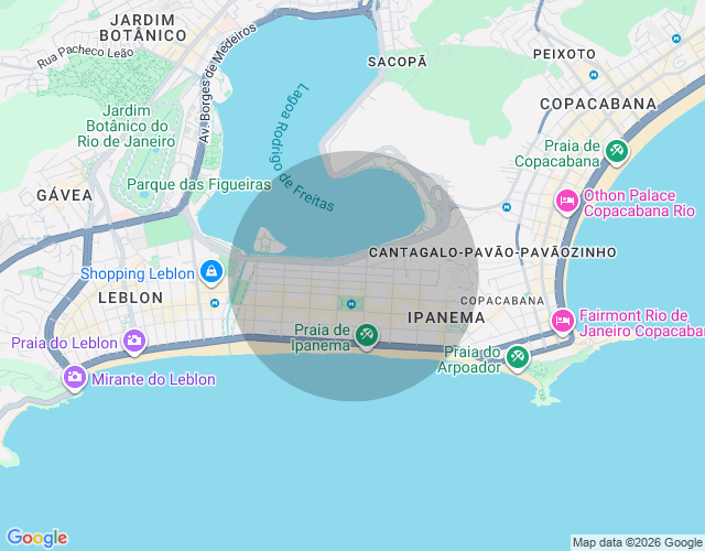 Imóvel no mapa