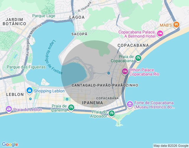 Imóvel no mapa