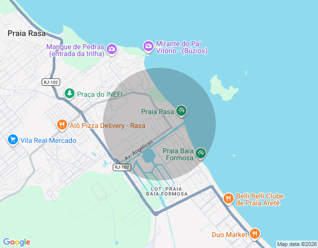 Imóvel no mapa