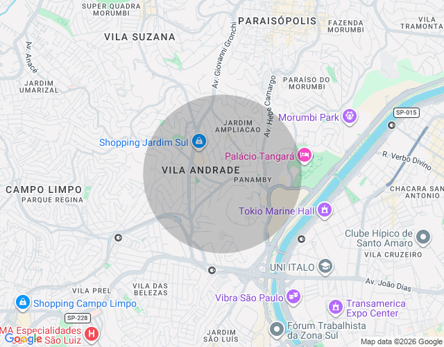 Imóvel no mapa