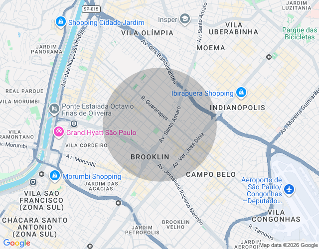 Imóvel no mapa