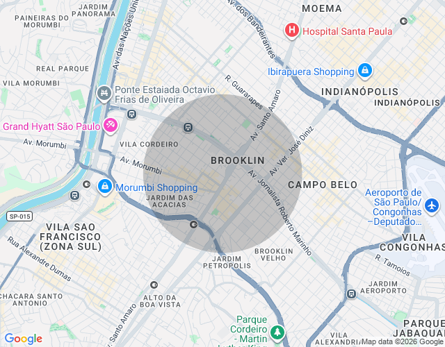 Imóvel no mapa