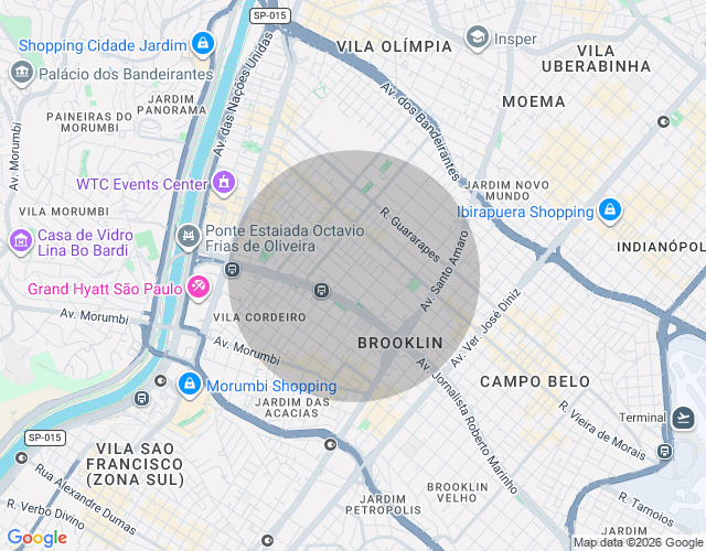 Imóvel no mapa