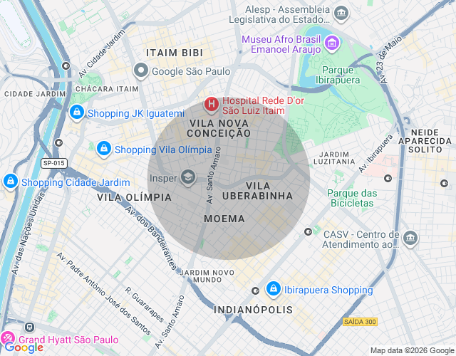 Imóvel no mapa