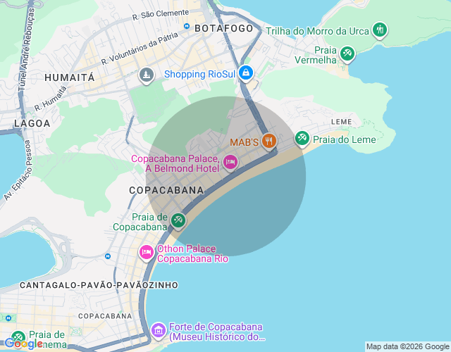 Imóvel no mapa