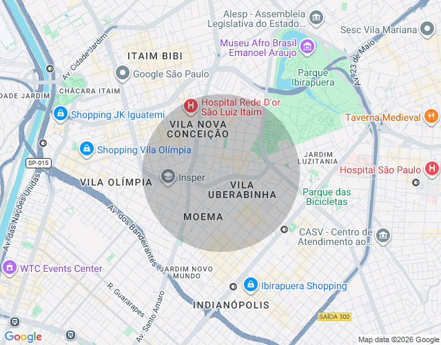 Imóvel no mapa