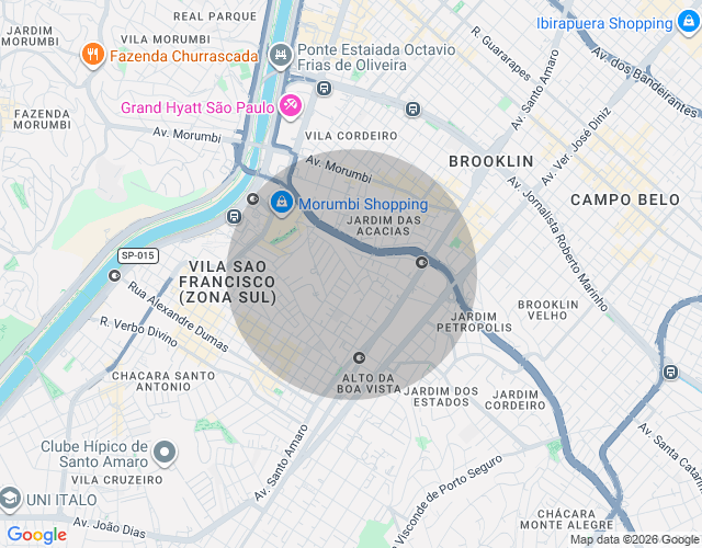 Imóvel no mapa