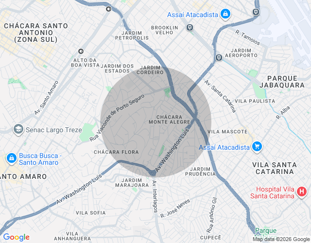 Imóvel no mapa