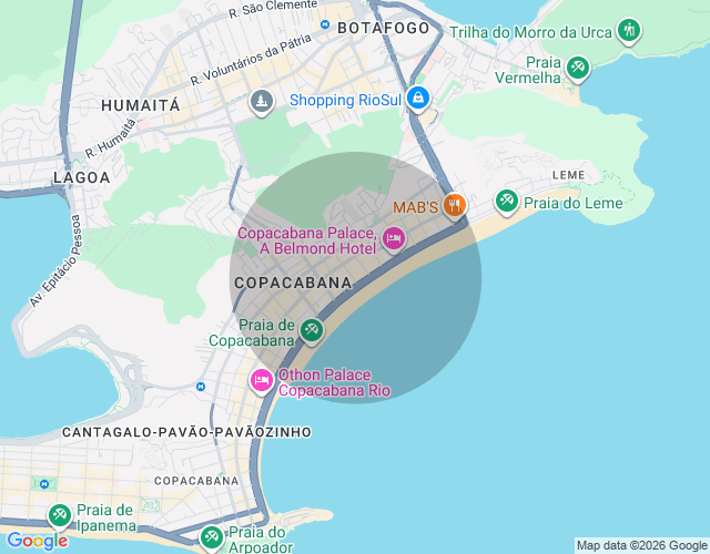 Imóvel no mapa