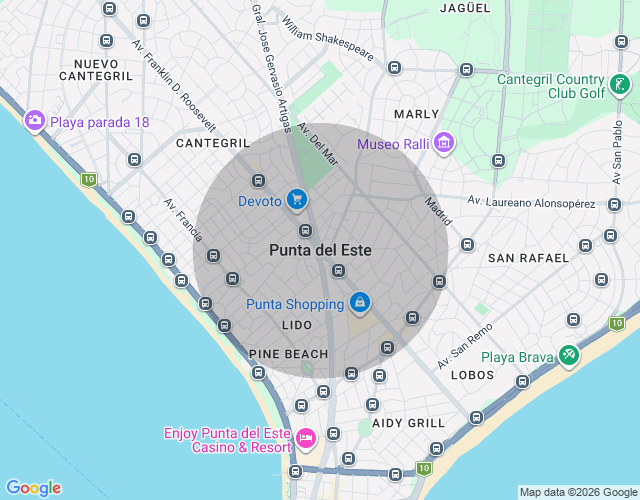 Imóvel no mapa