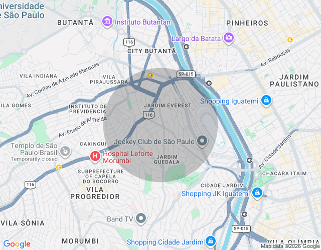 Imóvel no mapa