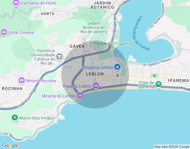 Imóvel no mapa