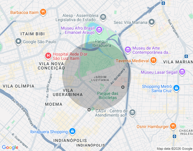 Imóvel no mapa