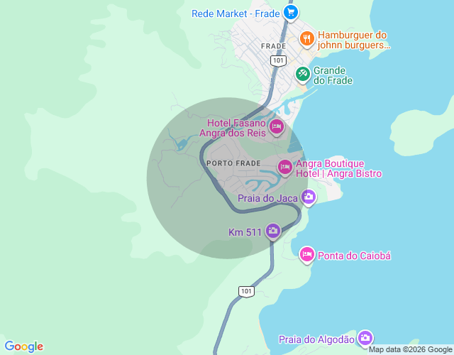 Imóvel no mapa