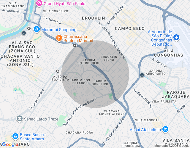 Imóvel no mapa