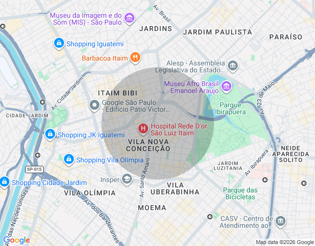Imóvel no mapa