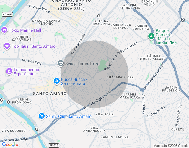 Imóvel no mapa
