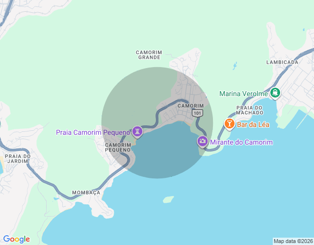 Imóvel no mapa