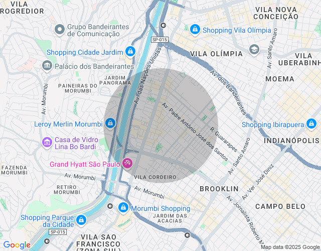 Imóvel no mapa