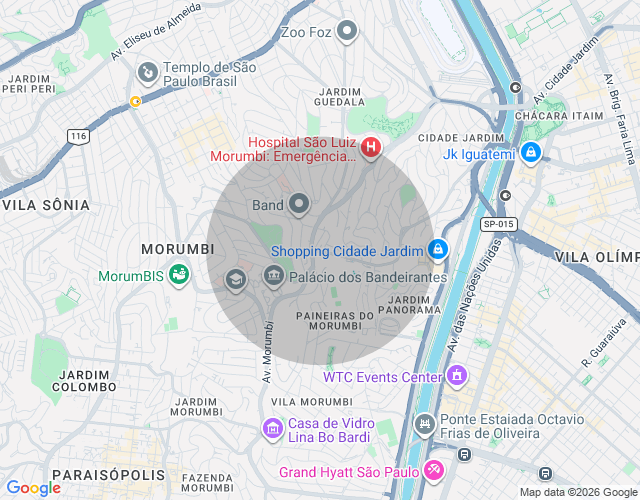 Imóvel no mapa