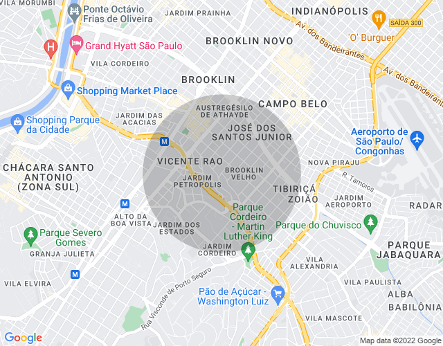 Imóvel no mapa