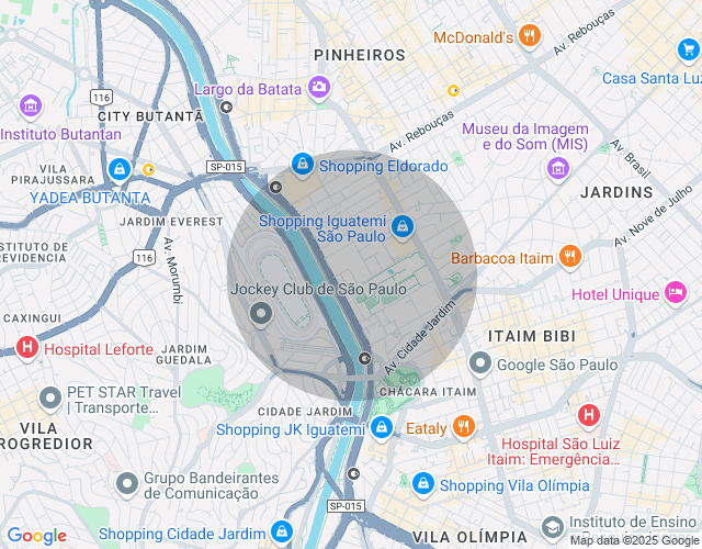 Imóvel no mapa