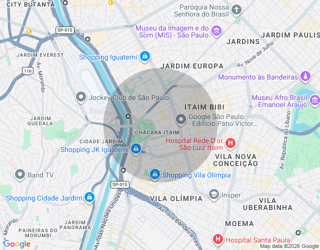 Imóvel no mapa